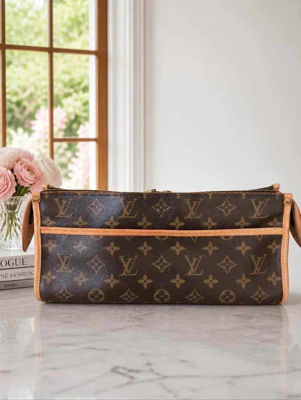 Louis Vuitton Popincourt Long Monogram Brown Crossbody Bag✨️ EUC - Picture 6 of 16